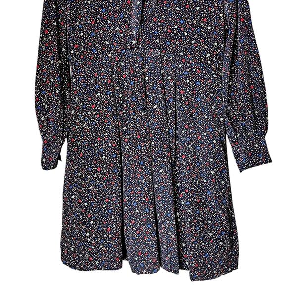 Madewell Stars 100% Silk Dress Size 4 - Picture 12 of 13